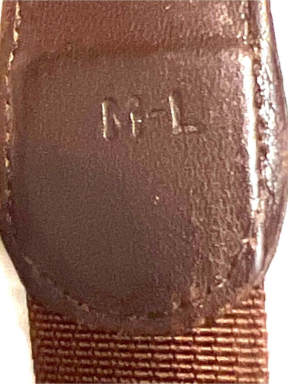 Vintage Coach Men's Leather Belt Bag - Dark Brown - Picture 12 of 12